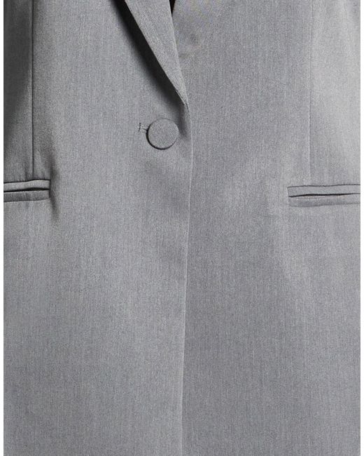 ViCOLO White Blazer Polyester, Viscose, Elastane