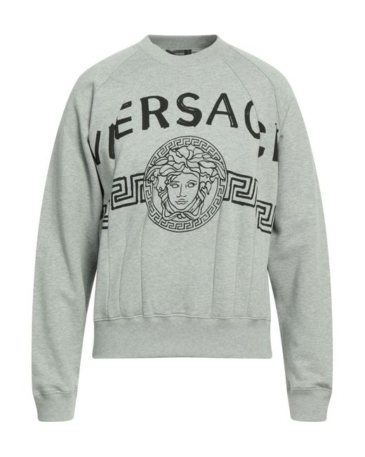 Felpa di Versace in Gray da Uomo