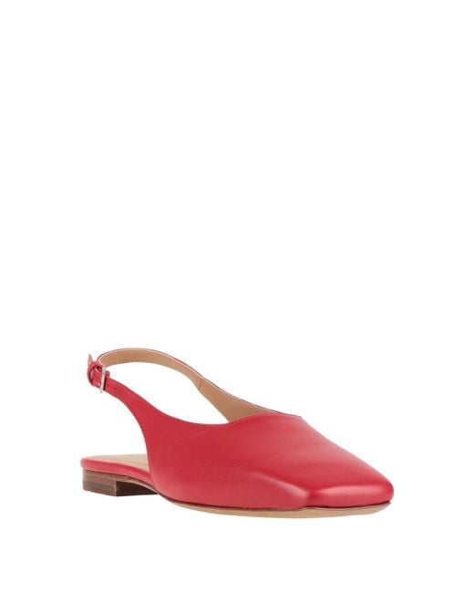 Mansur Gavriel Red Ballet Flats