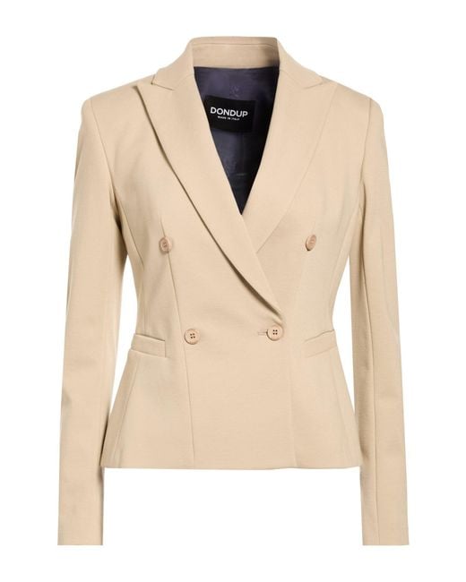 Dondup Natural Blazer Viscose, Polyamide, Elastane