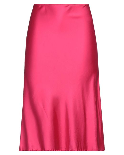 Camicettasnob Pink Midi Skirt