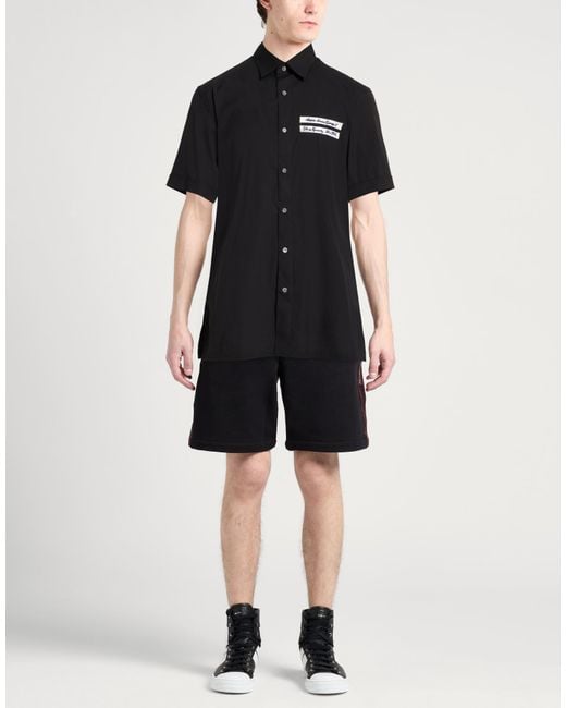 Givenchy Black Shirt Cotton, Polyamide, Elastane for men