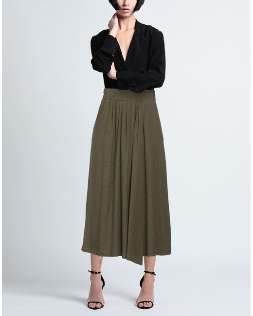 Momoní Green Midi Skirt