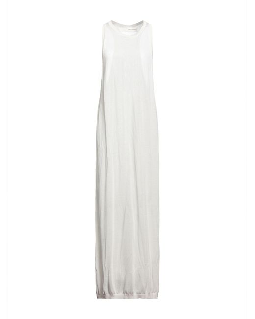 Isabel Benenato White Long Dress