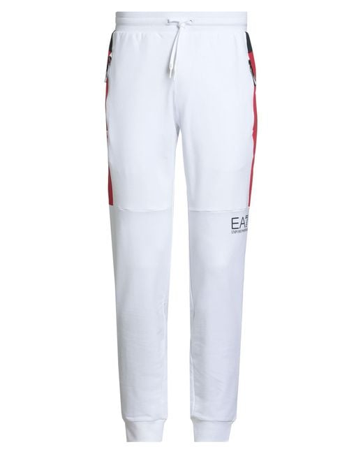 EA7 White Pants for men