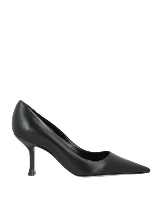 Rene Caovilla Black Pumps Leather