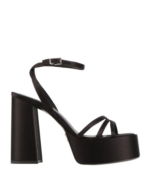 Sergio Levantesi Black Sandale