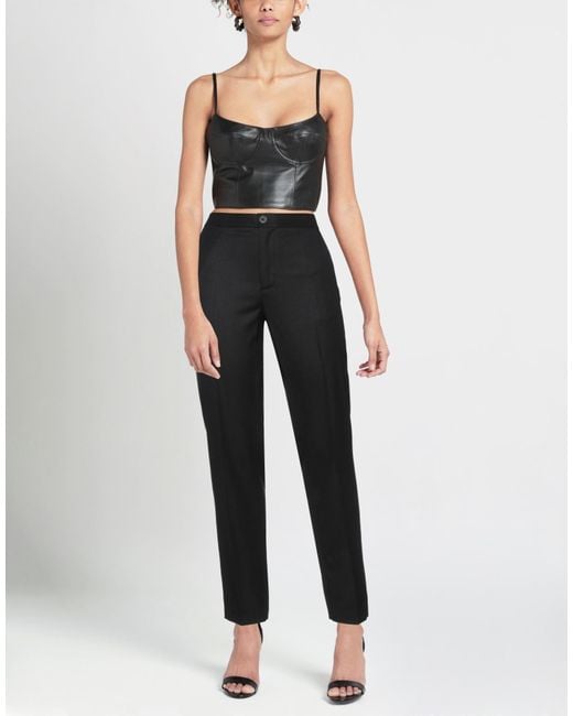 Roberto Collina Black Trouser