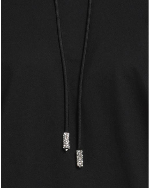 retroféte Black Sweatshirt Cotton