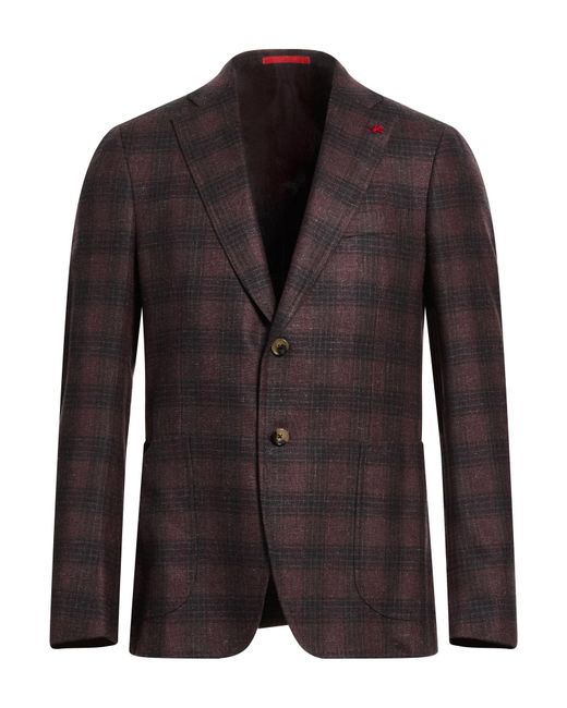 Isaia Black Blazers for men