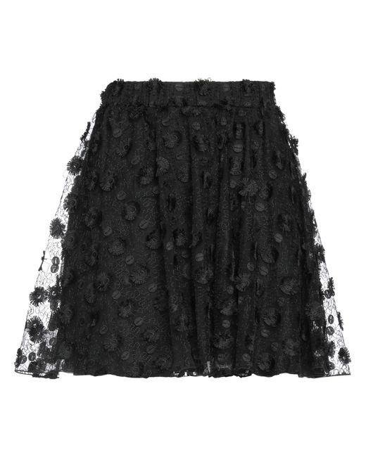 be Blumarine Black Mini Skirt