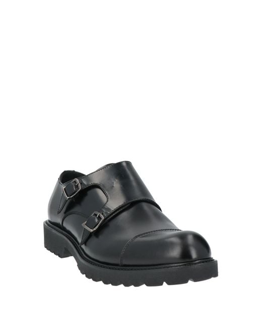 F.LLI CESETTI Gray Loafers Calfskin for men