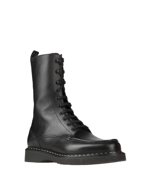 Bally Black Boot Calfskin for men