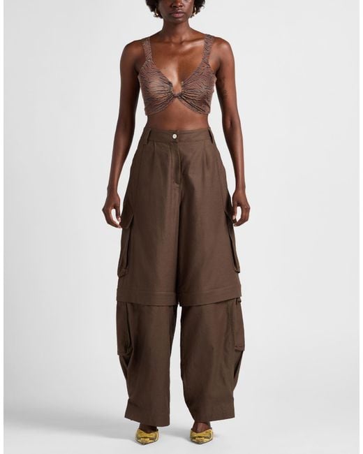 Haveone Brown Tops
