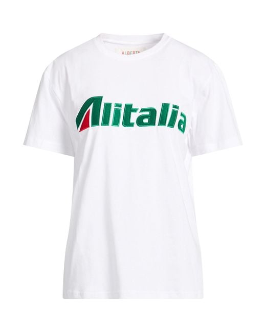 Alberta Ferretti White T-Shirt Cotton