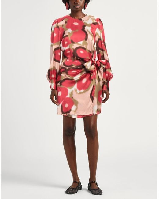 Ottod'Ame Red Mini Dress Viscose