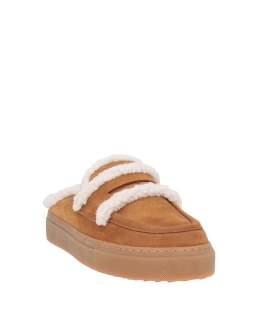 Inuikii Brown Mules & Clogs Leather