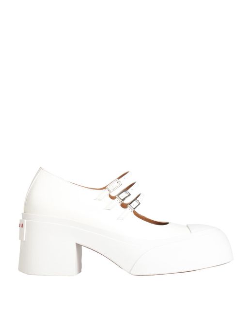 Marni White Pumps