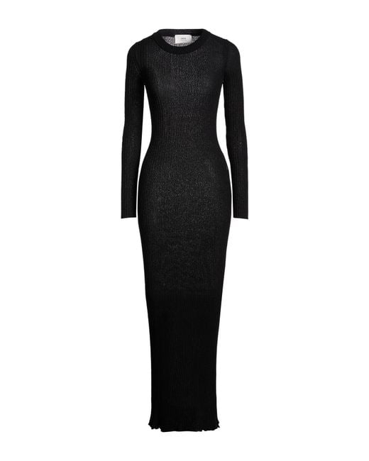 AMI Black Maxi Dresses