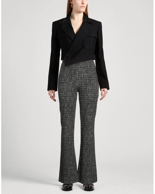 Siyu Gray Pants Viscose, Elastane
