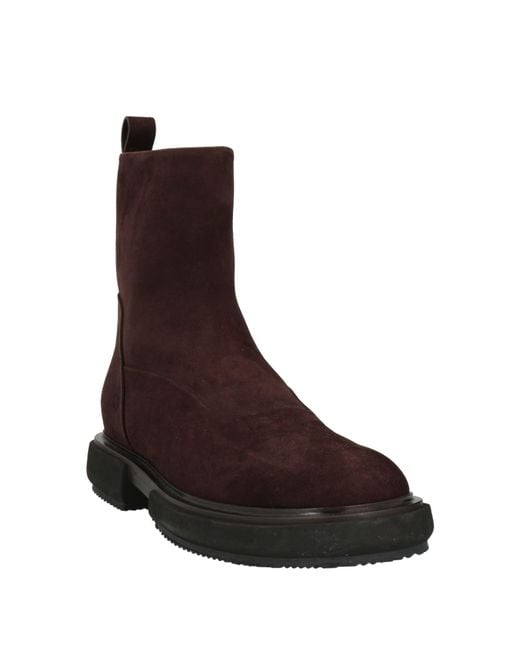 Giorgio Armani Brown Ankle Boots for men