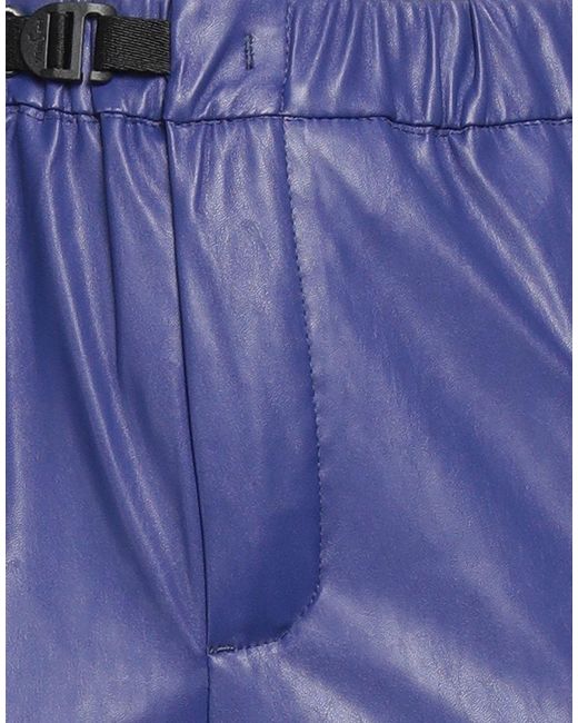 White Sand Blue Pants Polyester