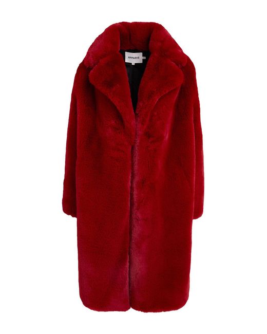 Mouton Et Fourrure Synthétique Apparis en coloris Red