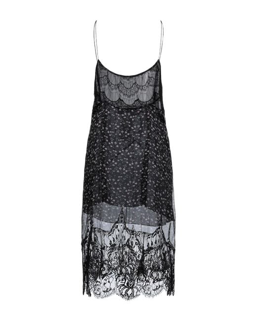 DSquared² Black Midi Dress