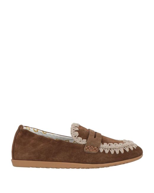 Mou Brown Loafers