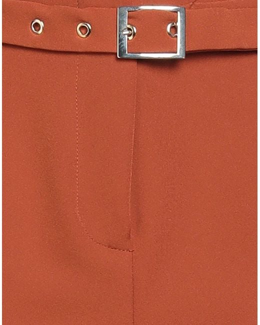 GAUDI Red Pants Polyester, Elastane