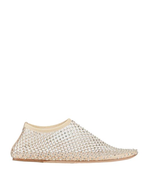 Christopher Esber White Ballet Flats