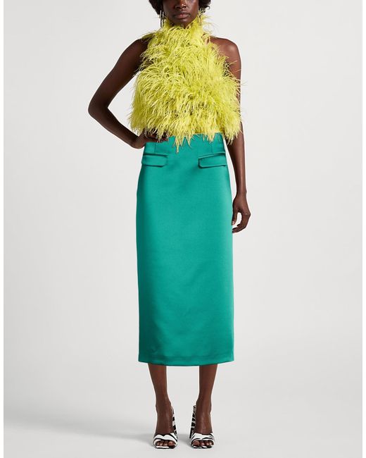 Maliparmi Green Maxi Skirt