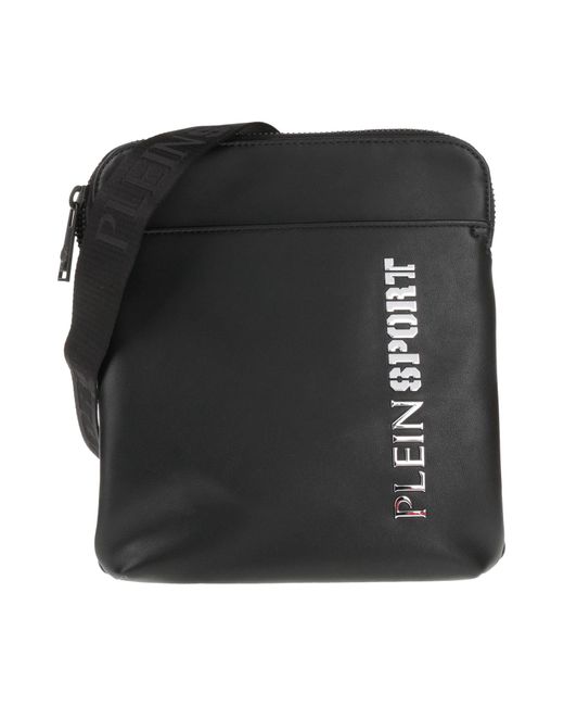 Philipp Plein Black Shoulder Bag for men