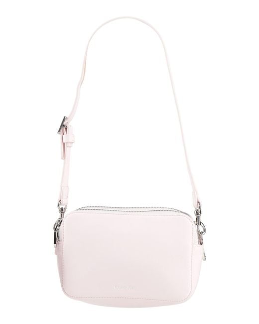 Calvin Klein Pink Shoulder Bags