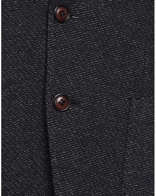 Angelo Nardelli Black Blazer for men