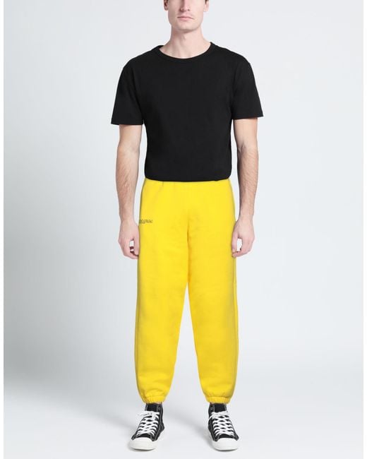 PANGAIA Yellow Trouser for men