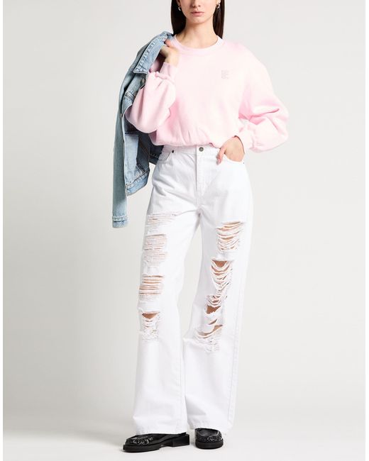 Twinset White Pants Cotton