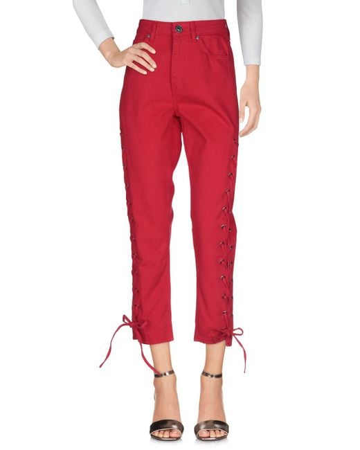 Sandro Red Jeans