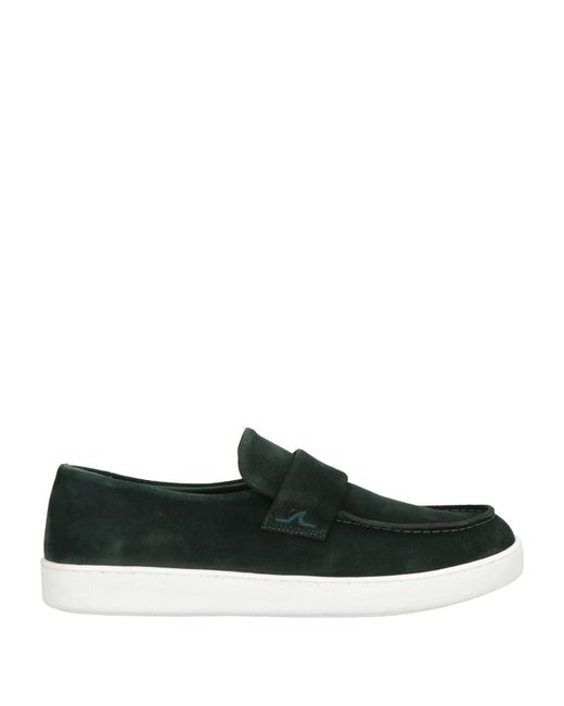 Paul & Shark Black Loafers Cow Leather for men