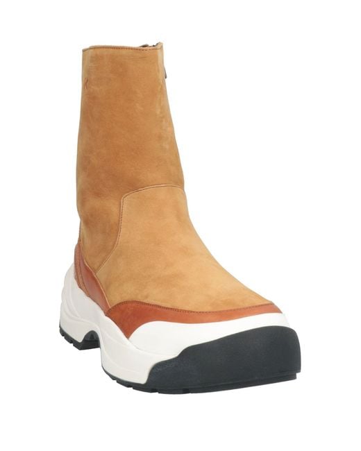 KENZO Brown Ankle Boots for men