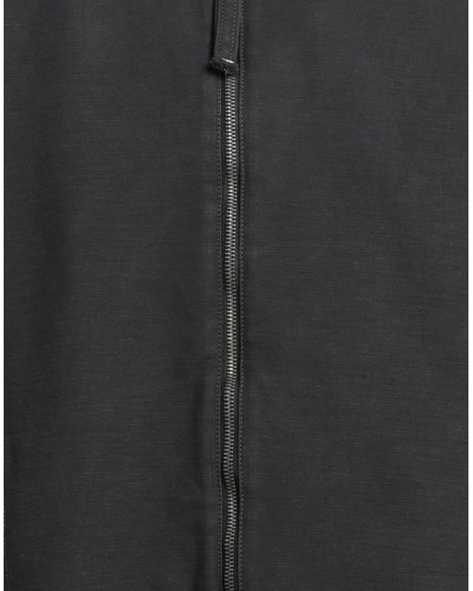 Incotex Gray Lead Jacket Cotton for men