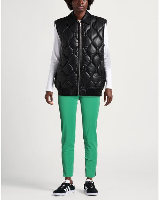 Seductive Green Pants Polyamide, Cotton, Elastane