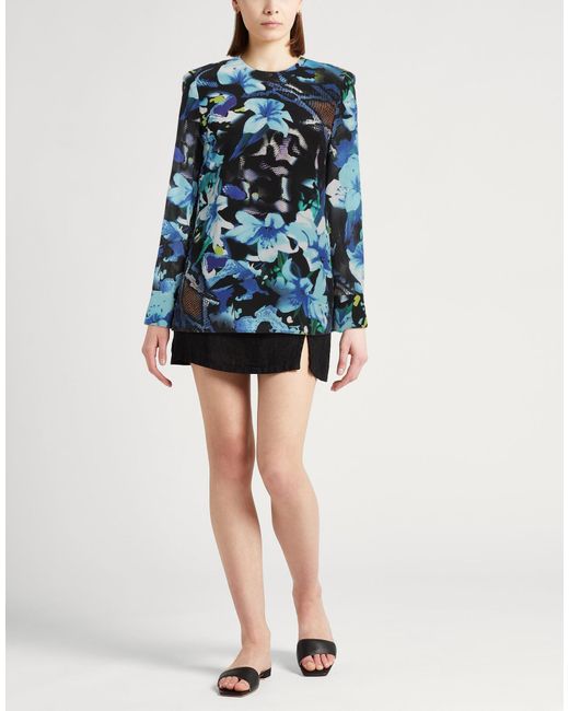 ESCADA Blue Top Silk