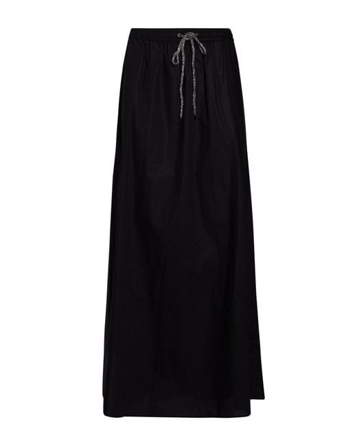 Twinset Black Maxi Skirt