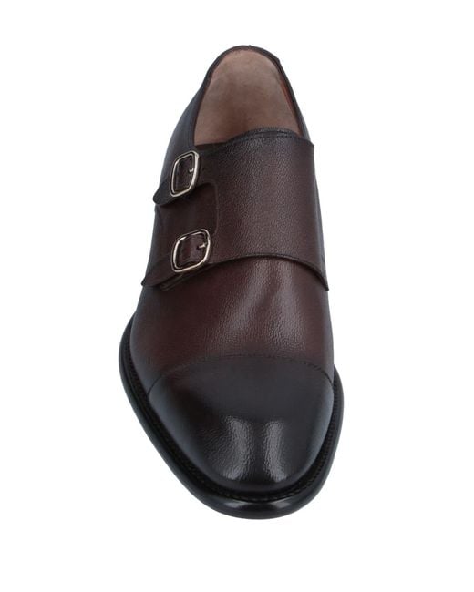 Santoni Brown Loafers for men