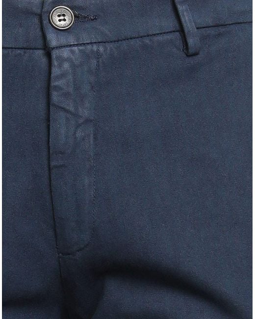Liu Jo Blue Pants Cotton, Elastane for men