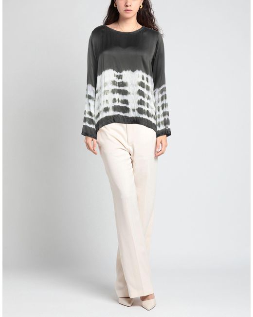 HER SHIRT HER DRESS Black Top