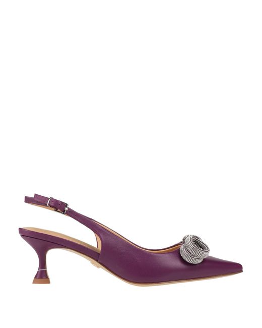 Lola Cruz Purple Pumps