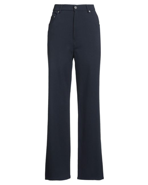 Grifoni Blue Midnight Pants Viscose, Polyamide, Elastane
