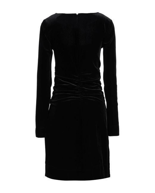 Ganni Black Mini Dress